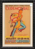 Untitled by Louie Ewing, screenprint poster, sold Oct 2025
