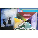 Untitled by Bill Dallas, acrylic on canvas, sold Oct 2025