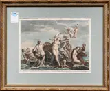 After Annibale Carracci (Italian by Bernard Picart, engraving, sold Oct 2025