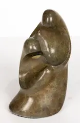 Family by Blaine Black, 1991, bronze sculpture, sold Oct 2025