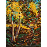 Untitled by Alan McCorkle, oil on canvas, sold Oct 2025