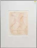 Untitled by Guillaume Azoulay, etching in colors, sold Oct 2025