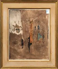 Untitled by Johnny Friedlander, etching, sold Oct 2025