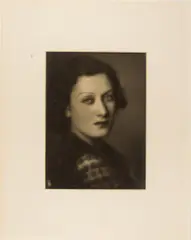 Untitled (Portrait of a Lady) by Germaine Krull, gelatin silver print, sold Oct 2025