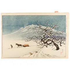 Untitled by Ito Takashi, Woodblock print, sold Oct 2025