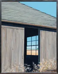Untitled by Jean Mooney, oil on canvas, sold Oct 2025