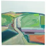 Untitled (Landscape) by Lewis Wiegand, oil on canvas, sold Nov 2025
