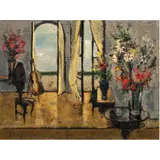 Untitled by Lenard Kushner, oil on canvas, sold Nov 2025