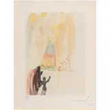 The Divine Comedy by Salvador Dalí, woodcut in colors, sold Nov 2025