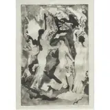 Kingdom of the Sun," circa by Arthur Bowen Davies, etching, sold Nov 2025