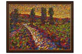 Untitled by Paul Stephens, oil on board, offered Mar 2021