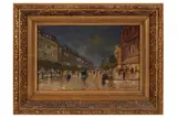 Untitled by Paul Flaubert, oil on board, offered Mar 2021
