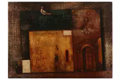 Untitled by Mark Konik, oil on panel, offered Mar 2021
