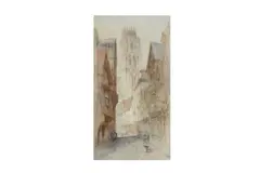Untitled by Henry Charles Brewer, pencil, offered Mar 2021
