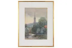 Untitled by Anthony Brown, watercolour, offered Mar 2021