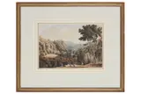 Untitled by William Turner of Oxford, pencil and watercolour, offered Mar 2021