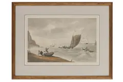 Untitled by William Anderson, watercolour, offered Mar 2021