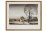 Untitled by Hugh Brandon Cox, watercolour, offered Mar 2021