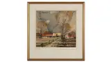Untitled by Hugh Brandon Cox, watercolour, offered Mar 2021