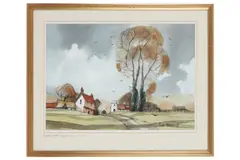 Untitled by Hugh Brandon Cox, watercolour, offered Mar 2021