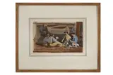 Untitled by William Clerihew, watercolour and pencil, offered Mar 2021
