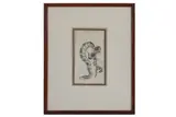 Untitled by Robert Kretschmer, pencil and watercolour, offered Mar 2021