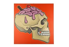 Untitled by Charlie Macfarley, acrylic on canvas, offered Mar 2021