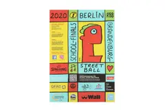 Untitled by Thierry Noir, oil, offered Mar 2021
