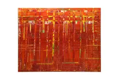 Untitled by Ola Rutter, acrylic on canvas, offered Mar 2021