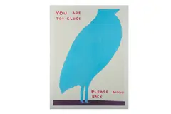 Untitled by David Shrigley, oil, offered Mar 2021
