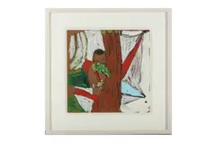 Untitled by Marcel Eichner, ink and acrylic, offered Mar 2021