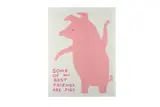 Untitled by David Shrigley, oil, offered Mar 2021