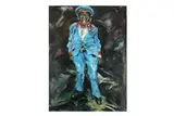 Untitled by Ines Berger, oil on canvas, offered Mar 2021