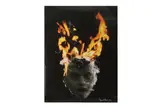 Untitled by David Mach, oil, offered Mar 2021