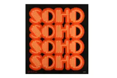 Untitled by Ben Eine, screenprint, offered Mar 2021