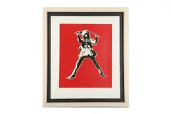 Untitled by Blek le Rat, screenprint, offered Mar 2021