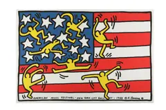 Untitled by Keith Haring, lithograph, offered Mar 2021