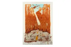 Untitled by Mear One, screenprint, offered Mar 2021