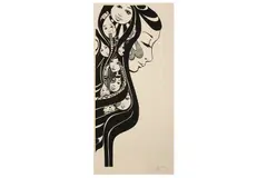 Untitled by Lucy McLauchlan, screenprint, offered Mar 2021
