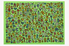 Untitled by Sam Cox, screenprint, offered Mar 2021