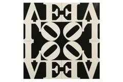 Untitled by Robert Indiana, lithograph, offered Mar 2021