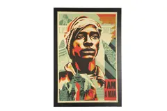 Untitled by Shepard Fairey, lithograph, offered Mar 2021