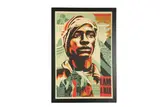 Untitled by Shepard Fairey, lithograph, offered Mar 2021