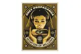 Untitled by Shepard Fairey, screenprint, offered Mar 2021