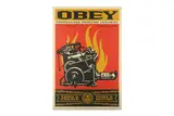 Untitled by Shepard Fairey, Print and destroy, offered Mar 2021