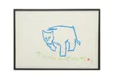 Untitled by Robert M. Wilson, pencil, offered Mar 2021