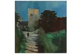 Untitled by Tessa Newcomb, oil on board, offered Feb 2021
