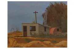 Untitled by Lynton Lamb, oil on canvas, offered Feb 2021