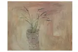 Untitled by Tessa Newcomb, oil on board, offered Feb 2021