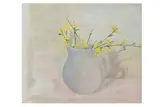 Untitled by Tessa Newcomb, oil on board, offered Feb 2021